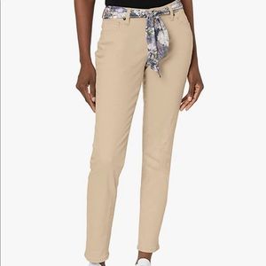 JAG Carter Girlfriend Jeans w/Satin Belt